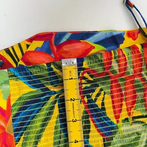 NWOT Farm Rio Cotton Bright Nature Maxi Sundress Multicolor Size L thumbnail 13