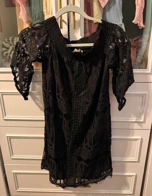 Black Lace Dress thumbnail 1