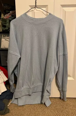 Aerie Oversized Sweatshirt thumbnail 1