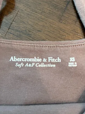 Abercrombie & Fitch Women’s Brown Square Neck Sleeveless Stretch Bodysuit Sz XS thumbnail 2