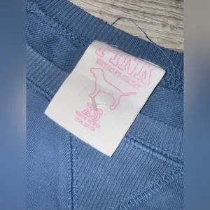 Victoria’s Secret OLD PINK Early 2000’s University of PINK MINI Sweatshirt Dress thumbnail 4