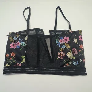 Victoria's Secret‎ Very Sexy Unlined Strapless Floral Bustier Bra Size Small NEW thumbnail 8