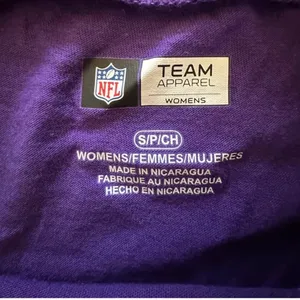 NFL Vikings Women’s Top Size S NWT thumbnail 3