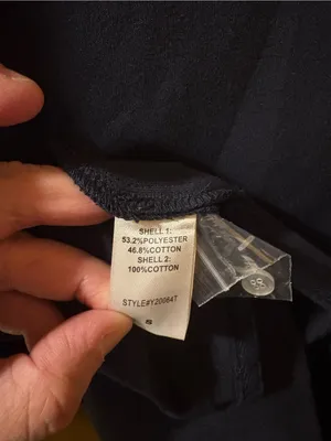 NWOT Tuckernuck Pomander Place Charlotte Navy Terry Collared Dress thumbnail 11