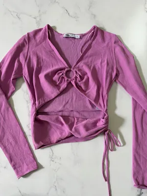 ZARA Pink Top thumbnail 2