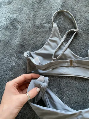 SheIn Gray Bikini thumbnail 3