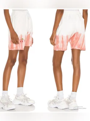 Boys Lie Cherry Pie Dip Dye Sweat Shorts Small Revolve Loungewear Streetwear thumbnail 2