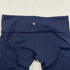 Lululemon Wunder Under Crop Leggings Women’s 8 Navy Blue High Rise Yoga thumbnail 3