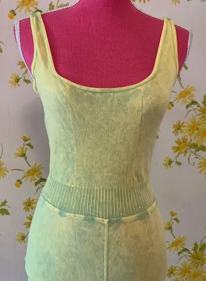 Free People NWOT Onesie Jumpsuit Pineapple Punch Size M/L thumbnail 5