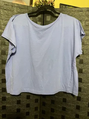 Hybrid Apparel XL PURPLE OVERSIZED BOXY CROP TOP BUTTERFLY GROW EVOLVE TRANSFORM thumbnail 6