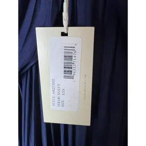 Ramy Brook Nelly Dress Midi MSRP $495 Size XXS Navy Blue Flowy Cocktail NWT thumbnail 5