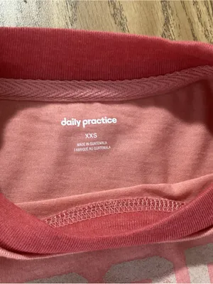 Anthropologie Daily Practice Runner Cotton Blend Tee Size XXS NWT thumbnail 6