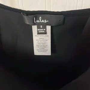 Lulu’s Phenomena Asymmetrical black bodysuit thumbnail 9