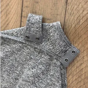 Vuori Heather Gray Halo V Neck Bodysuit XL Athletic Athleisure thumbnail 6