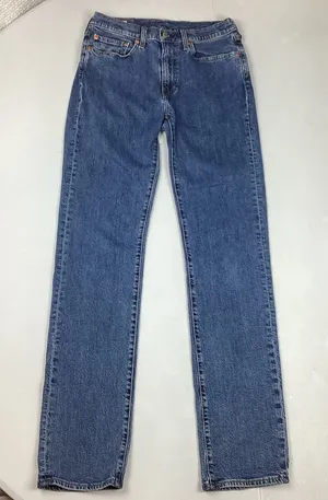 Levi’s 514 Medium Wash Men’s Straight Leg Jeans 30 x 34 Fair Condition thumbnail 1