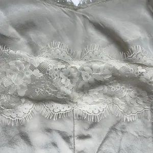 Wishlist Silky satin lace trim neckline y2k cami thumbnail 6