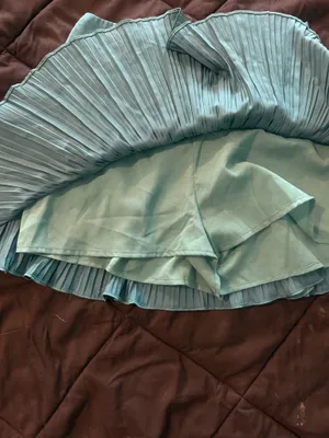 {DO+BE} Just In Time Teal Tiered Ruffle Mini Skirt thumbnail 8