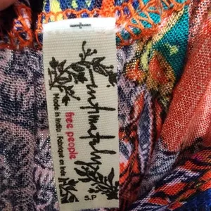 NWT Free People Count Me In Trapeze Mini Dress, Size Small MSRP $88 thumbnail 3