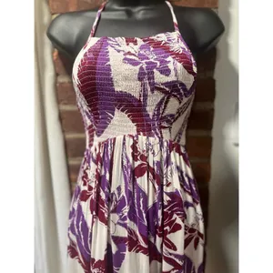 Free People Heat Wave Maxi Slip Tropical Floral Dress XS thumbnail 6