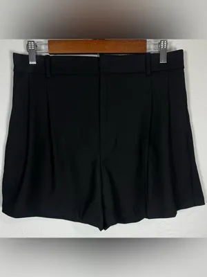 Madewell Easy Pleated Trouser Shorts Size 2 thumbnail 7