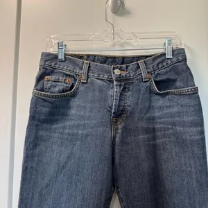 Vintage Lucky Brand Women's Easy Rider Low‎ Rise Jean Medium Wash Bootcut 8/29 thumbnail 2