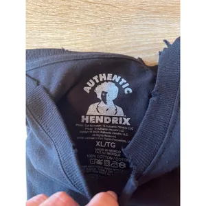 Authentic Hendrix Xl Black Crew Neck Distressed Tee thumbnail 6
