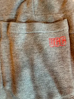 UGG Otti Jogger Sweatpants Gray Cozy Fleece Drawstring Lounge Pants Women’s M thumbnail 4