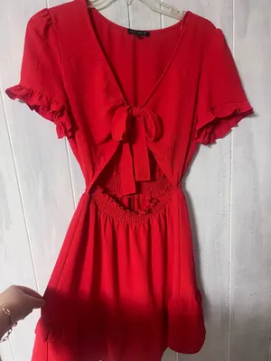 City Triangles Dress Red Formal thumbnail 1