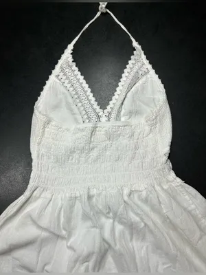 Seaspice Resort Wear Size L Angelique' Halter Mini Sundress thumbnail 8