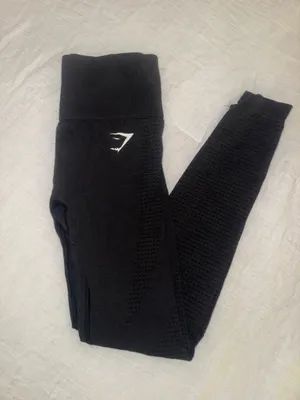 Gymshark Vital Seamless 2.0 Leggings - Black Marl thumbnail 3