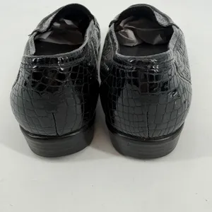 SAS Tripad Comfort Black Croc Embossed Patent Leather Loafers‎ Womens 9 M thumbnail 3