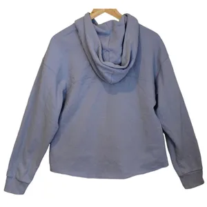 Abercrombie & Fitch Soft A&F Blue Pullover Long Sleeve Hoodie Sweatshirt Size S thumbnail 2