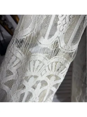 Tacera boho dress cream lace victorian bell sleeves romantic coquette fairy S thumbnail 11