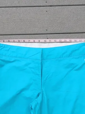 NWT Nike Low Rise Swishy Pants | Women's Nike Blue Track Pants thumbnail 7