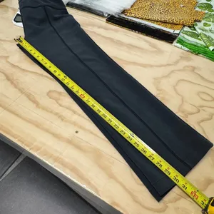 Lululemon Softstreme High-Rise Pant Regular‎ Sz 6 Black Charcoal Wide Leg thumbnail 16