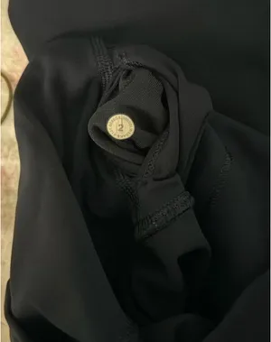 Navy Lululemon Leggings 25" thumbnail 3