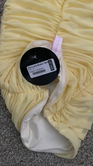 Yellow mini dress Size XS thumbnail 3