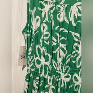 NWT Harper 241 Size S Green Wrap Top Braided Elastic Waist Sleeveless Maxi Dress thumbnail 11