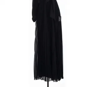 Lulus Divine Charm Black Pleated One-Shoulder Maxi Dress Small Evening Formal thumbnail 7