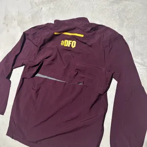 Sun Devils 1/4 Zip Jacket Men's SZ S Red Light Adidas Arizona State NCAA Team thumbnail 9