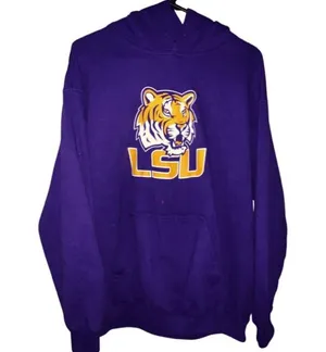 LSU Hoodie Size M thumbnail 1