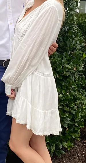 ZARA White Dress thumbnail 4