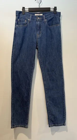 Levis Middy Straight Jeans Women 30** Relaxed 100% Cotton Travel Minimal Concert thumbnail 1