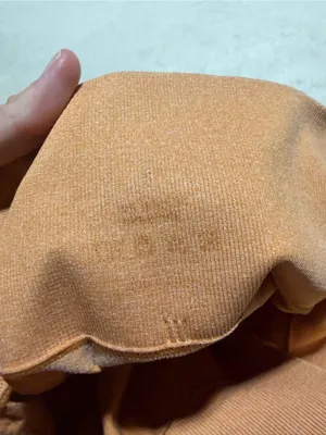 NVGTN High-Waist Orange bike shorts small thumbnail 3