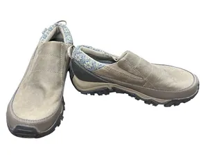 Merrell Select wms slip on beige blue waterproof hiking shoes sz 10 SKU 10-768 thumbnail 1