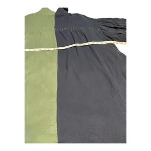 Peach Love California Color Block Gauze Shirt Dress Studded Oversized L-3X thumbnail 8
