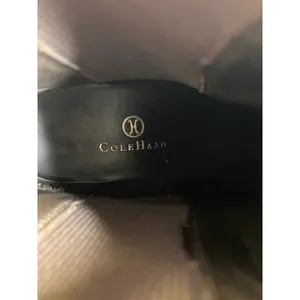 Cole‎ Haan Womens Black Leather Chelsea Heeled Ankle Boots Size 8.5 B thumbnail 6