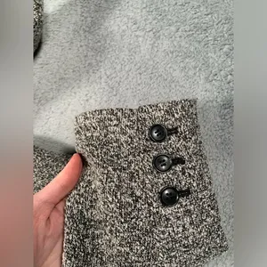 Loft Gray Tweed Jacket blazer 8 thumbnail 11