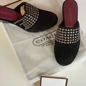 COACH STUDDED PATCH CLOGS FOR WOMEN thumbnail 2