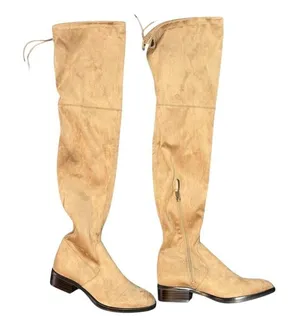 Sam Edelman Tan Suede Over the Knee Boots Size 5.5 Thigh High Boots thumbnail 1